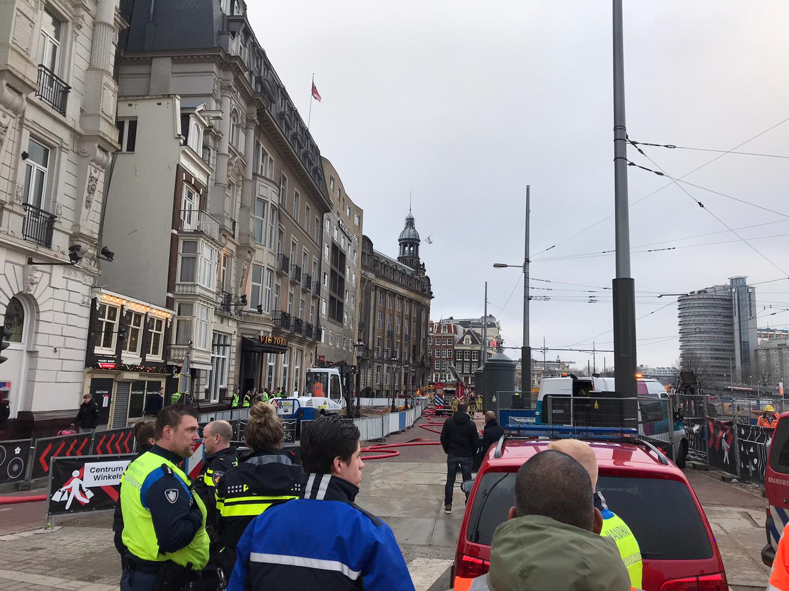 Brand Prins Hendrikkade